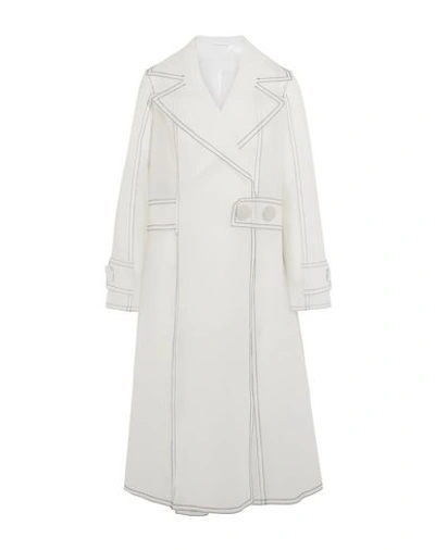 Wanda Nylon Full-length Jacket In Ivory
