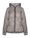 Geospirit Down Jacket In Grey