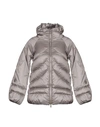 Geospirit Down Jacket In Grey