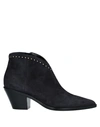 Lerre Ankle Boot In Steel Grey