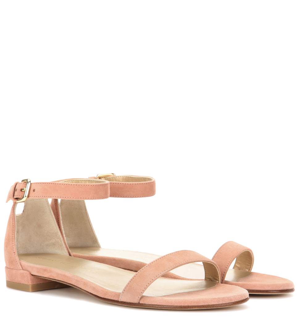 stuart weitzman nudist flat sandal