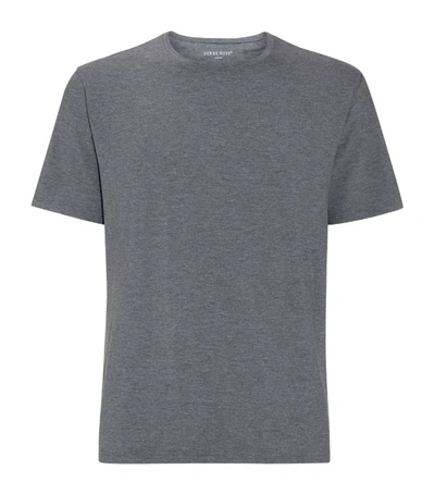 Derek Rose Marlowe Jersey T-shirt, Gray In Charcoal