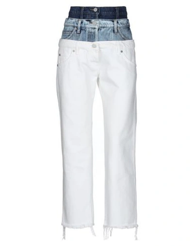 Natasha Zinko Jeans In White