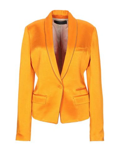 Haider Ackermann Sartorial Jacket In Orange