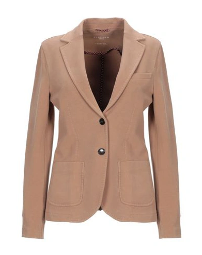 Circolo 1901 1901 Suit Jackets In Camel