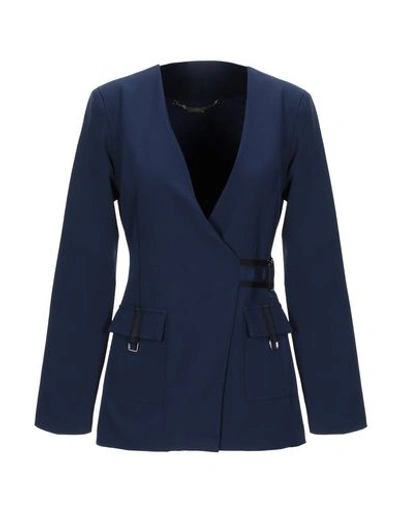 Mangano Suit Jackets In Dark Blue