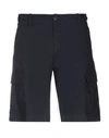 Carhartt Shorts & Bermuda Shorts In Dark Blue