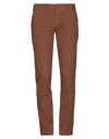 Manuel Ritz Casual Pants In Brown