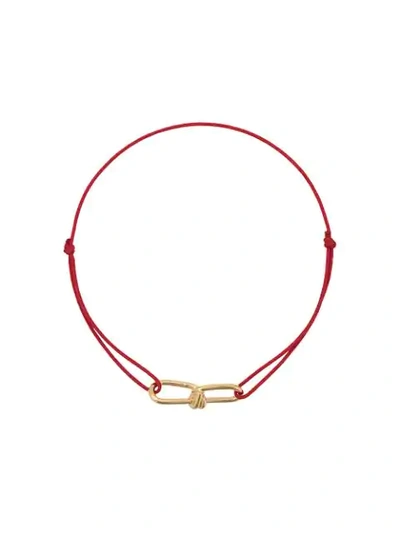 Annelise Michelson Wire Cord Bracelet - Red