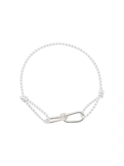 Annelise Michelson Wire Cord Bracelet - White
