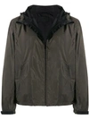 Prada Lightweight Hooded Jacket - Black