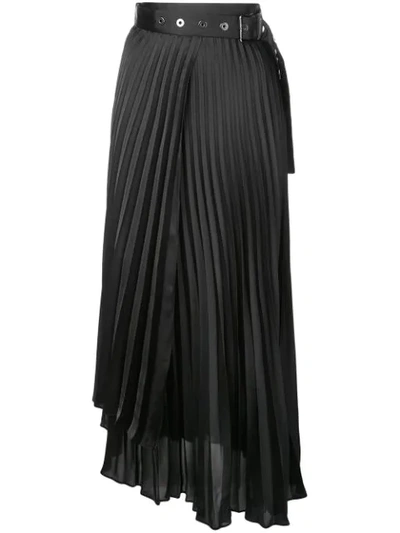 Brunello Cucinelli Pleated Skirt In Black