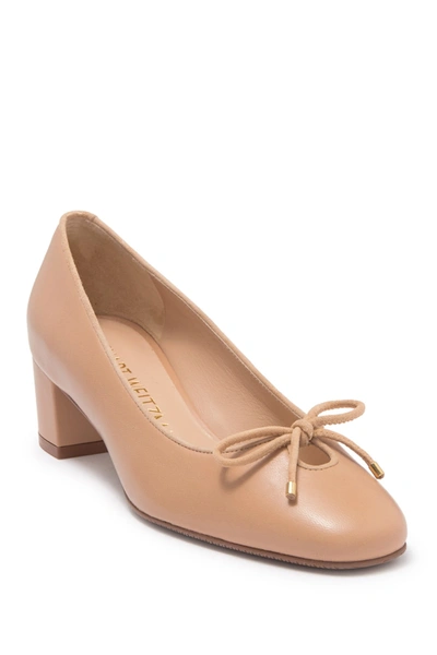 Stuart Weitzman Gabby Bow Pump In Ajm