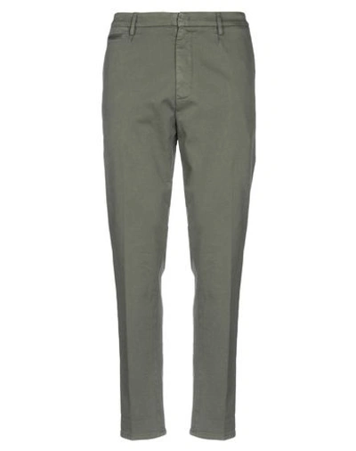 Dondup Pants In Military Green