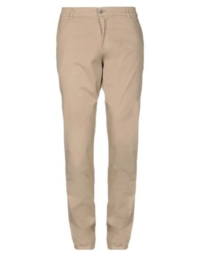 Grey Daniele Alessandrini Pants In Beige