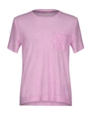 Massimo Alba T-shirts In Light Purple