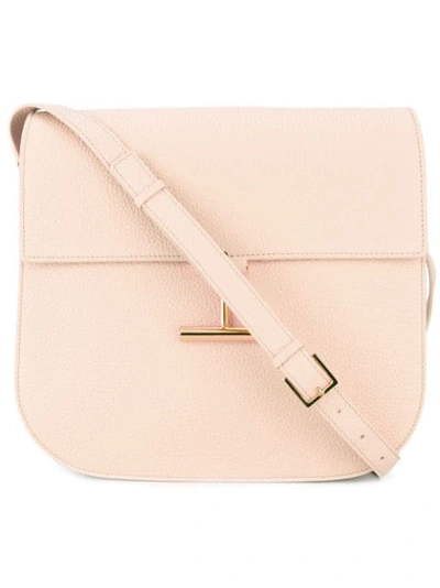 Tom Ford T-clasp Crossbody Bag In Nude