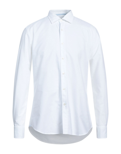 Xacus Solid Color Shirt In White