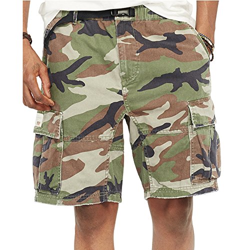 polo ralph lauren camo cargo shorts