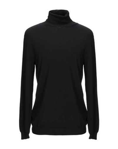 Zanone Turtlenecks In Black