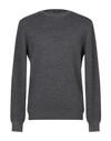 Zanone Sweaters In Grey