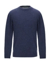 Zanone Sweaters In Slate Blue