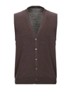 Tagliatore Cardigans In Cocoa