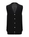Tagliatore Cardigans In Black