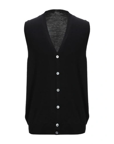Tagliatore Cardigans In Black