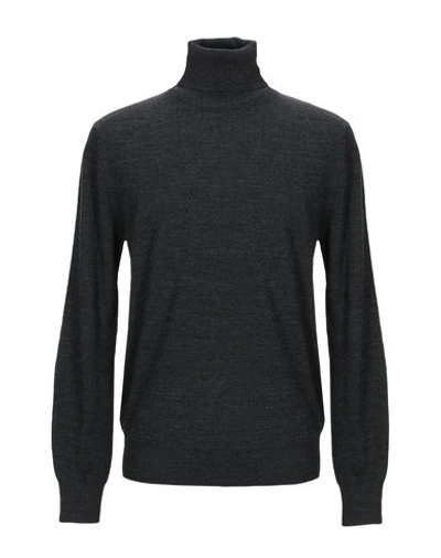 Ballantyne Turtlenecks In Steel Grey