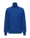 Paolo Pecora Turtlenecks In Bright Blue