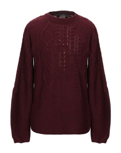 Daniele Alessandrini Sweater In Maroon