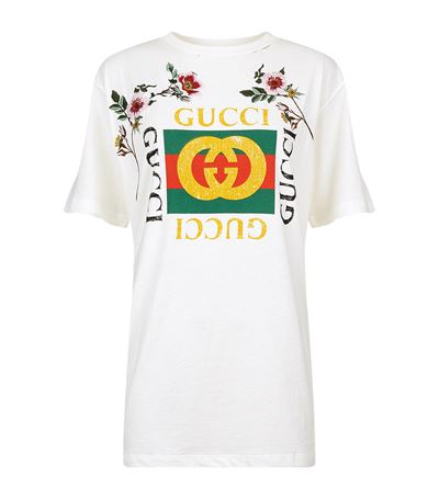 gucci floral t shirt