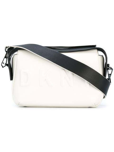 dkny debossed logo bag