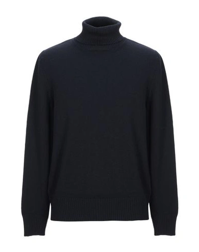 Paolo Pecora Turtlenecks In Dark Blue