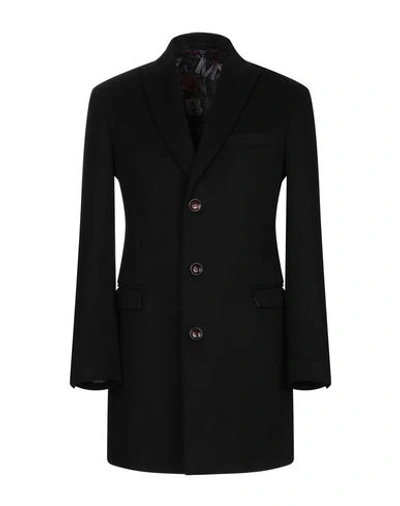 Alessandro Dell'acqua Coats In Black