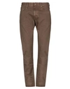 Incotex Denim Pants In Brown