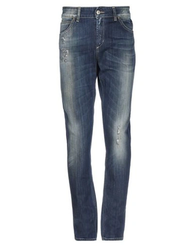 Dondup Denim Pants In Blue