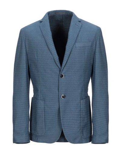 Roda Suit Jackets In Blue