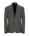 Patrizia Pepe Suit Jackets In Military Green