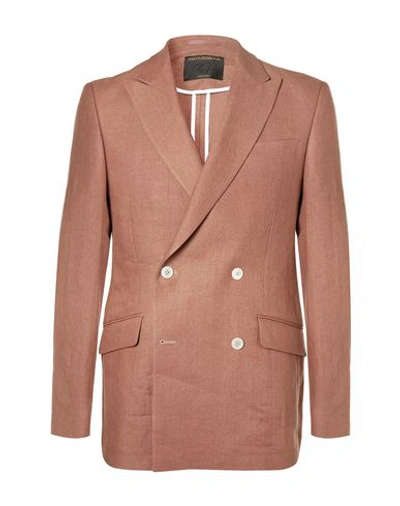 Favourbrook Suit Jackets In Rust