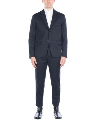 Mauro Grifoni Suits In Dark Blue