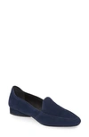 Donald J Pliner Icon Classic Suede Loafers In Navy Suede