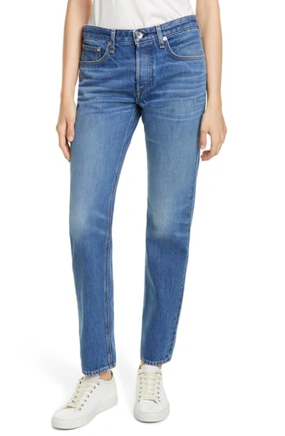 Rag & Bone Rosa Mid-rise Boyfriend Jeans In Brees