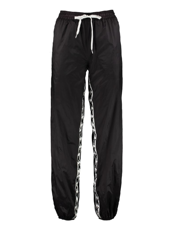 kappa button track pants