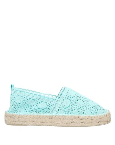 Colors Of California Espadrilles In Sky Blue