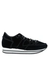 Philippe Model Sneakers In Black