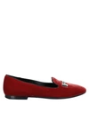 Tod's Loafers In Brick Red