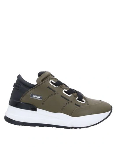 Ruco Line Sneakers In Military Green