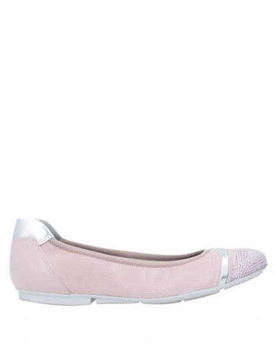 Hogan Ballet Flats In Pink